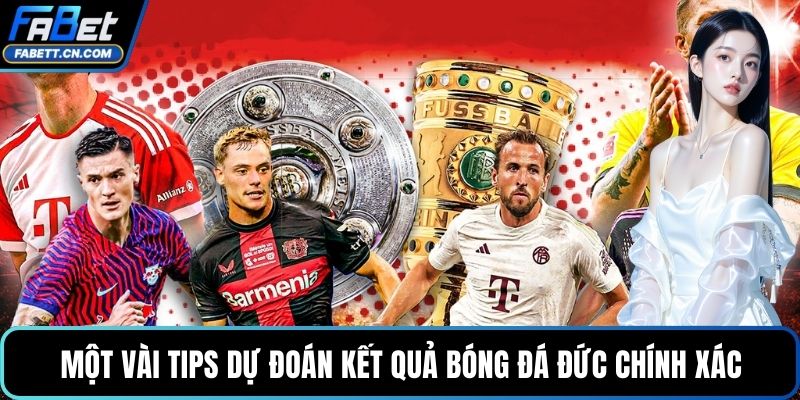 Một vài tips dự đoán kết quả bóng đá Đức chính xác